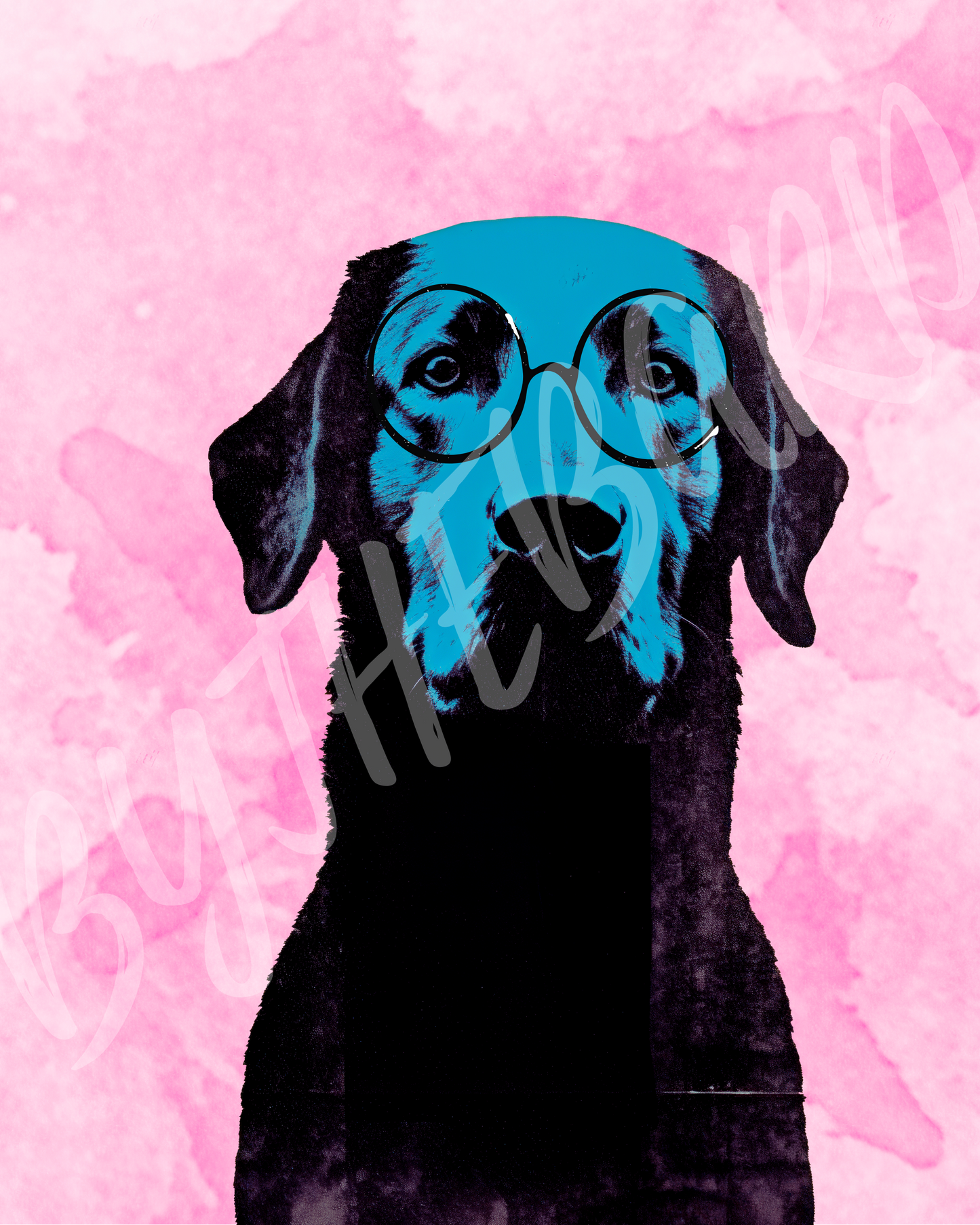 Wall Art Print - Professor Woof-By The Bard