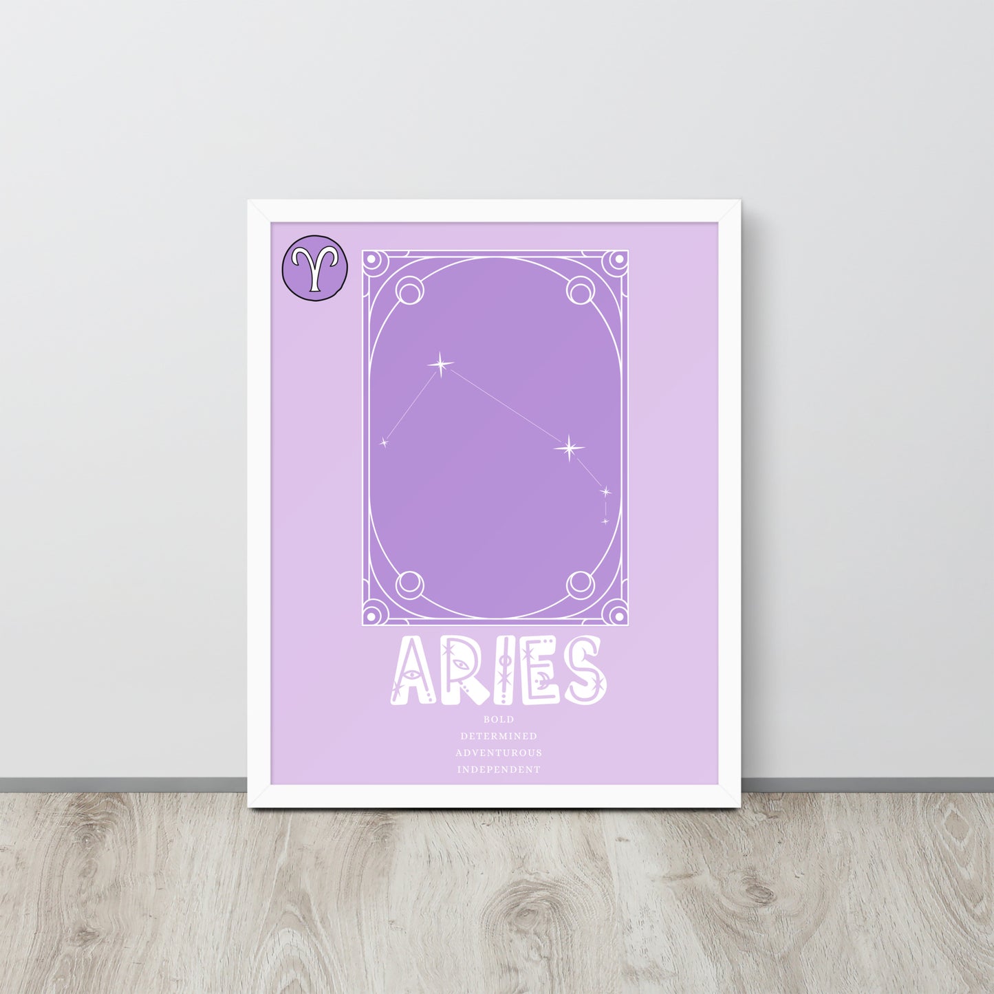 Wall Art Print - Zodiac - Aries-By The Bard