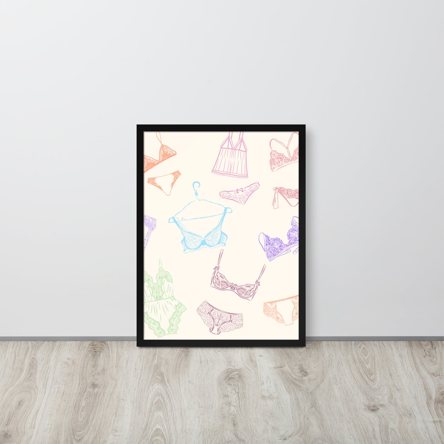 Wall Art Print - Lingerie-By The Bard