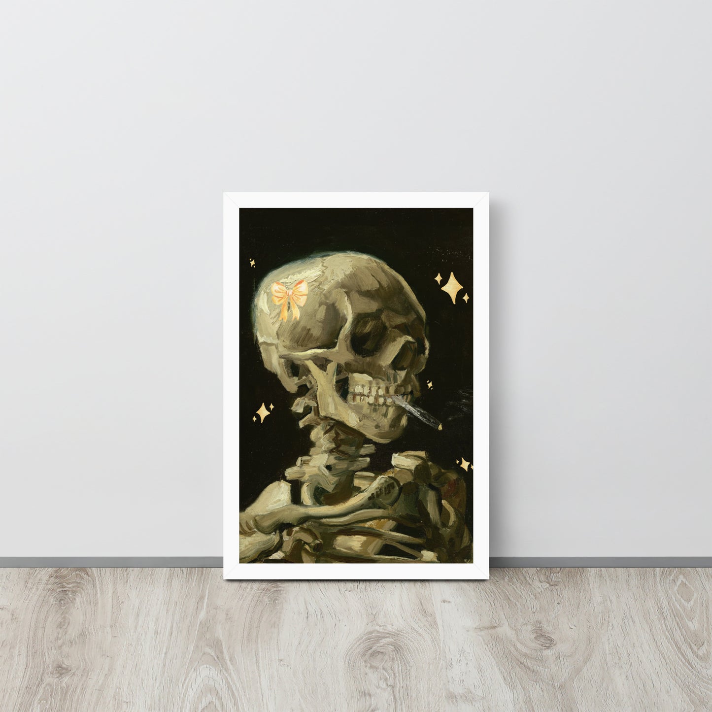 Wall Art Print - Coquette Skeleton-By The Bard