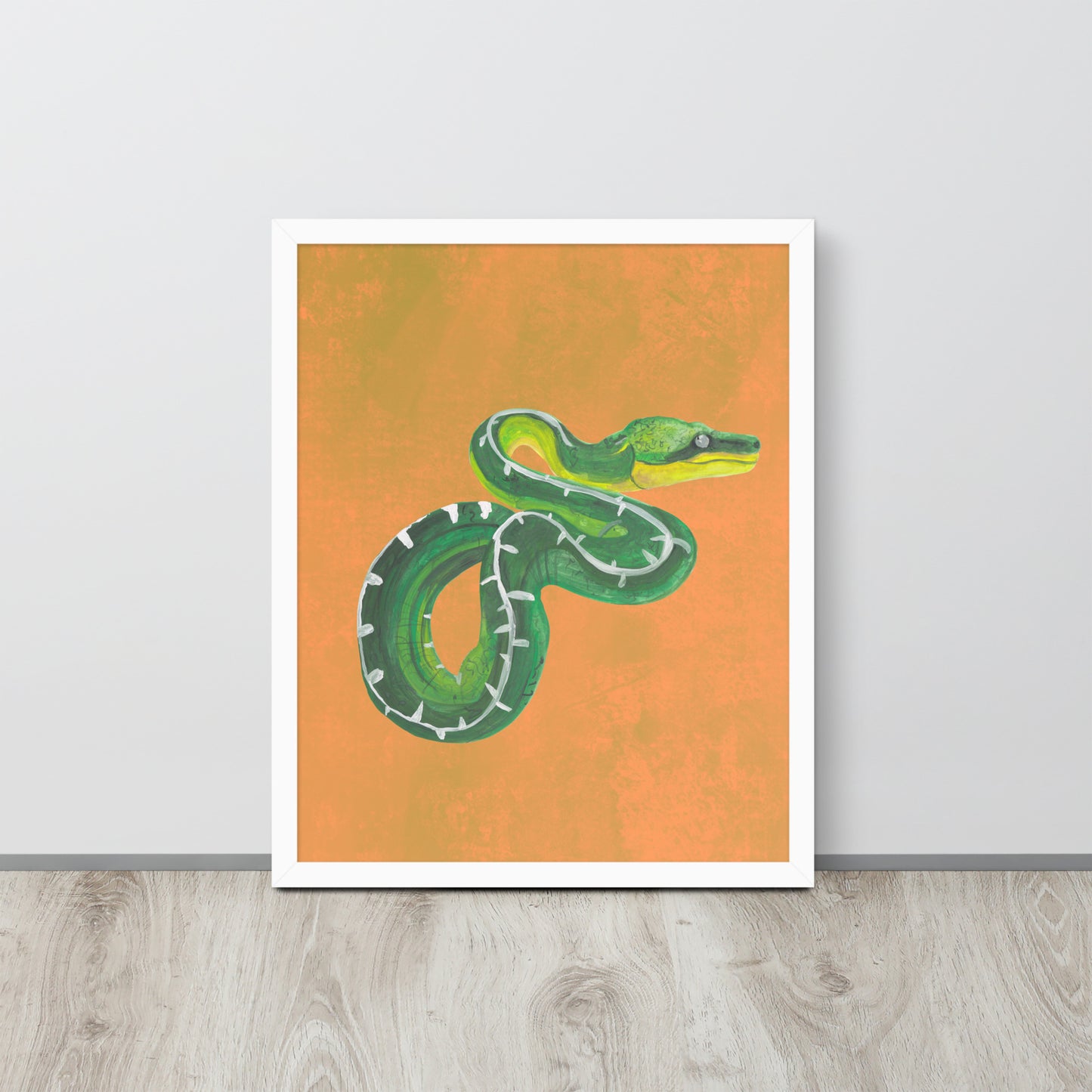 Wall Art Print - Emerald Python-By The Bard
