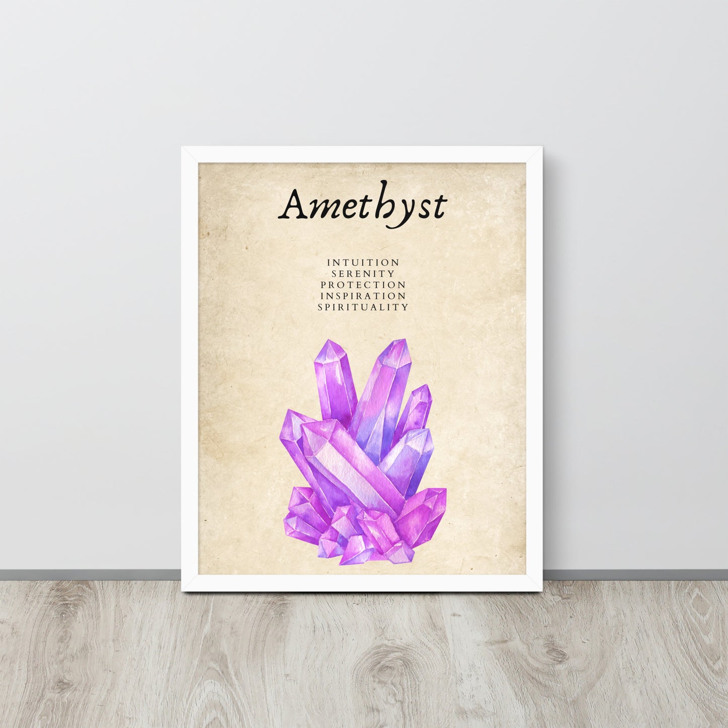Wall Art Print - Amethyst-By The Bard