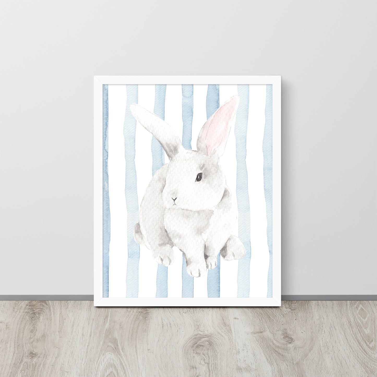 Wall Art Print - Watercolour Bunny-By The Bard