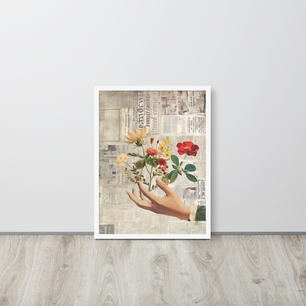 Wall Art Print - Floral Reverie-By The Bard