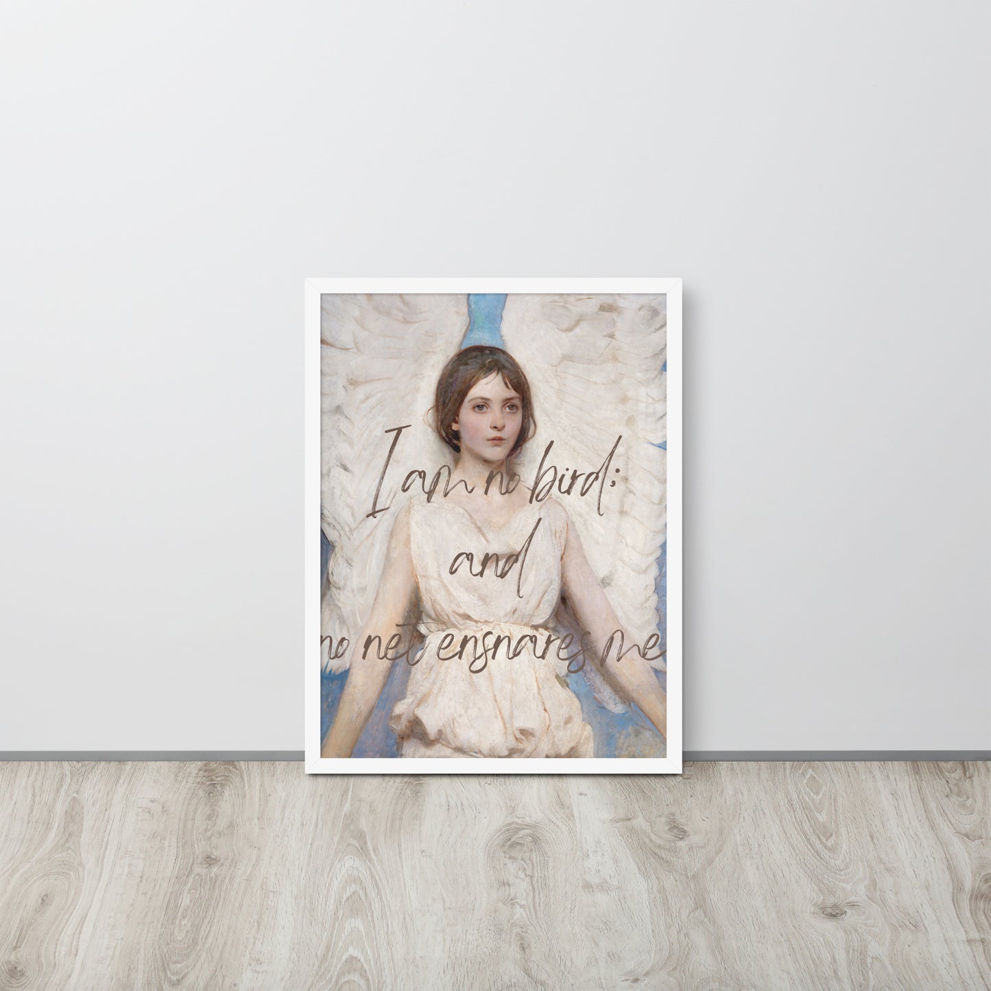 Wall Art Print - I Am No Bird; And No Net Ensnares Me-By The Bard