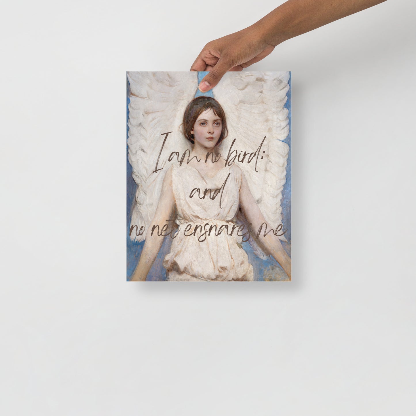 Wall Art Print - I Am No Bird; And No Net Ensnares Me-By The Bard