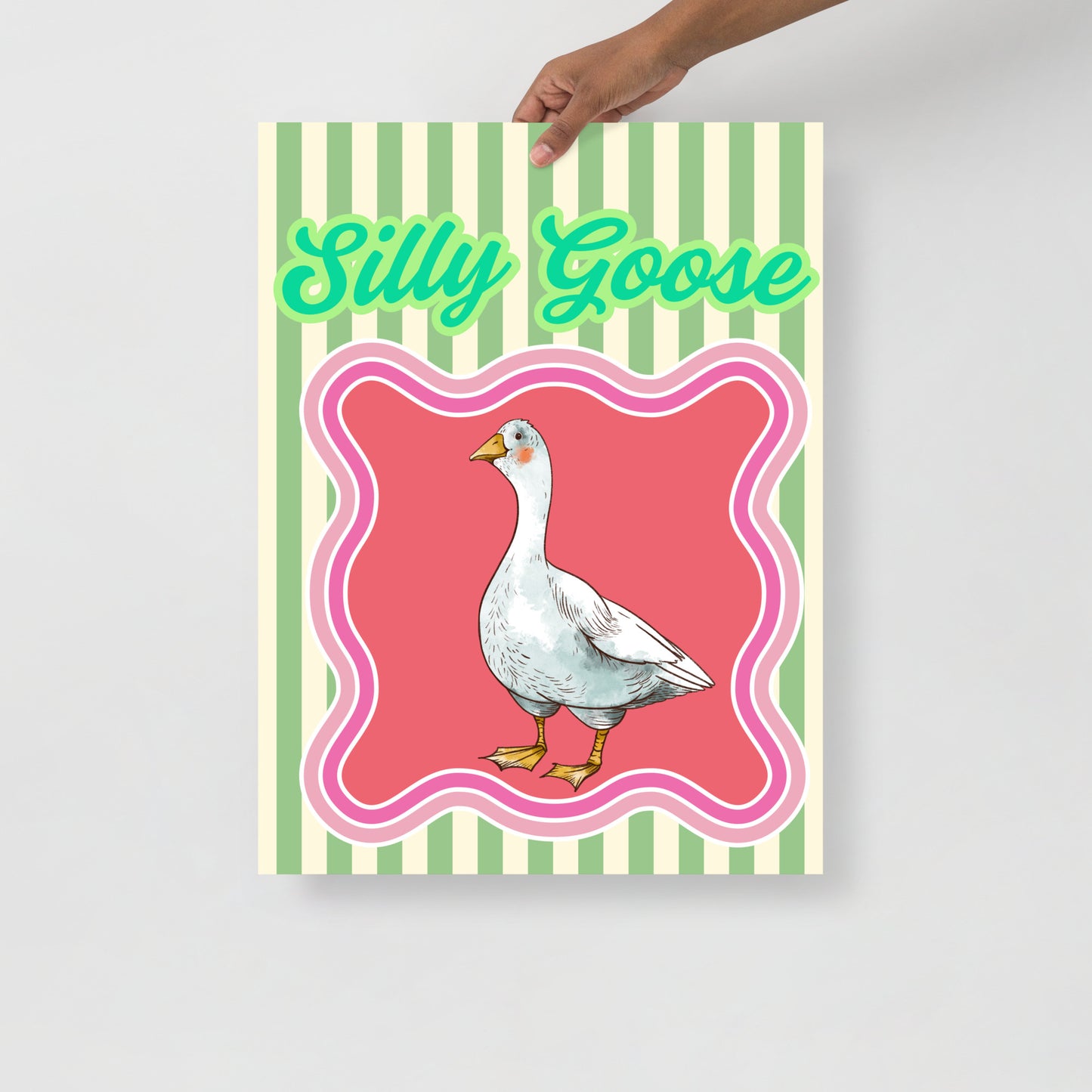 Wall Art Print - Silly Goose-By The Bard