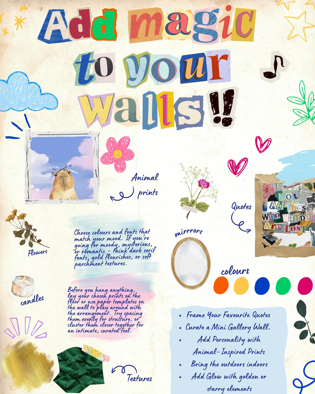 5 Ways to Add Magic to Your Walls (Without a Paintbrush)