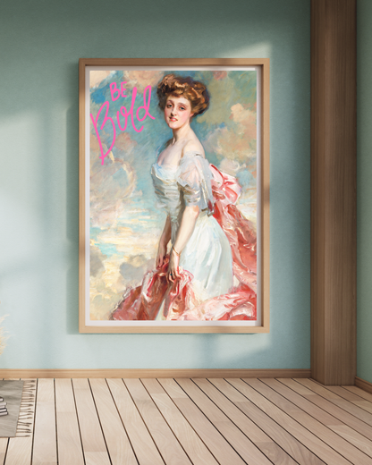 Wall Art Print - Be Bold-By The Bard