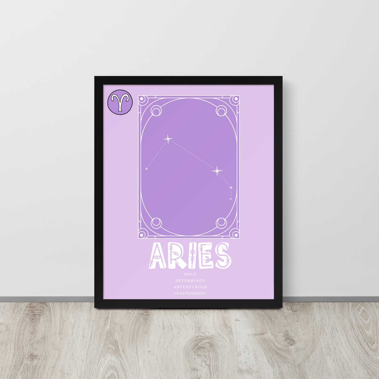 Wall Art Print - Zodiac - Aries-By The Bard