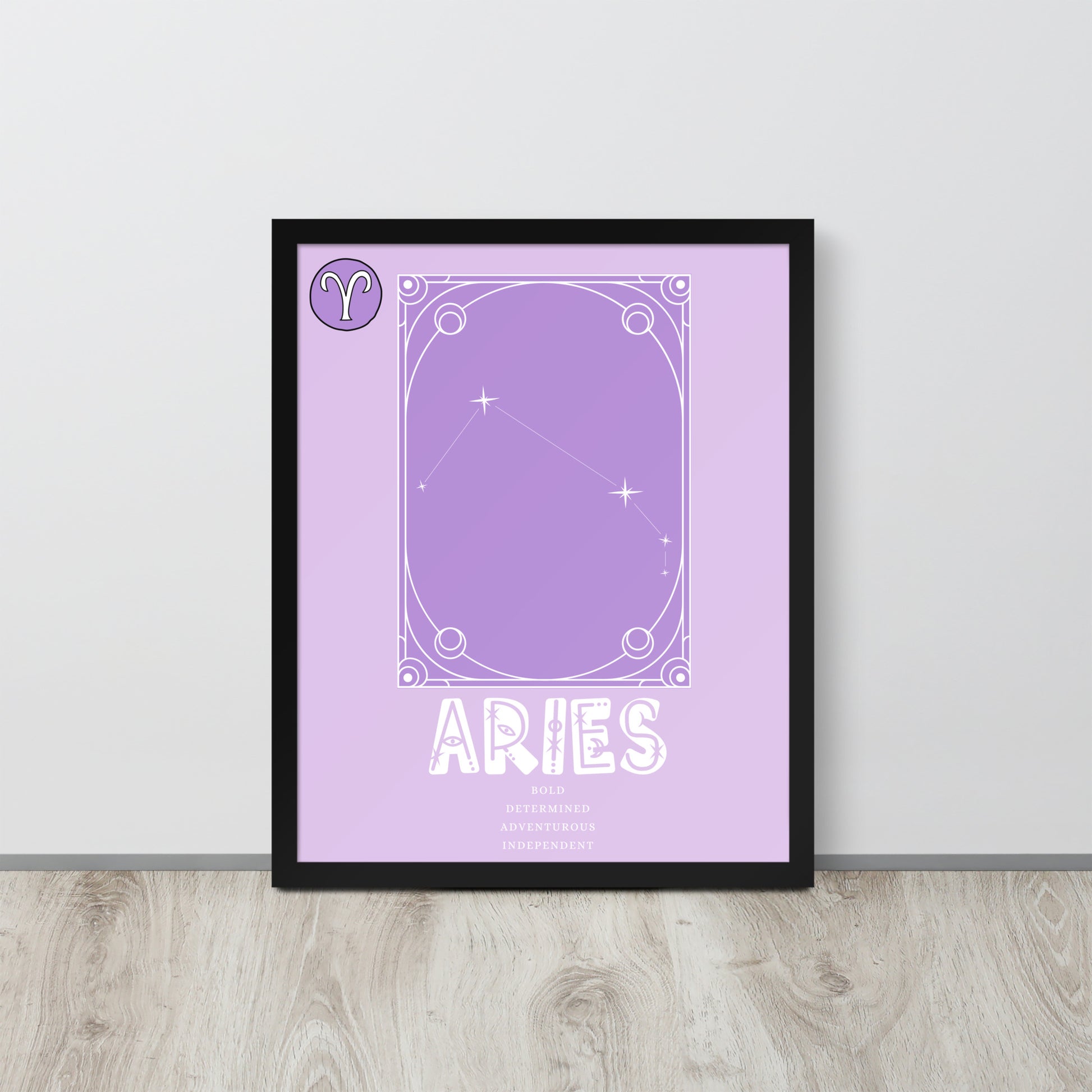 Wall Art Print - Zodiac - Aries-By The Bard