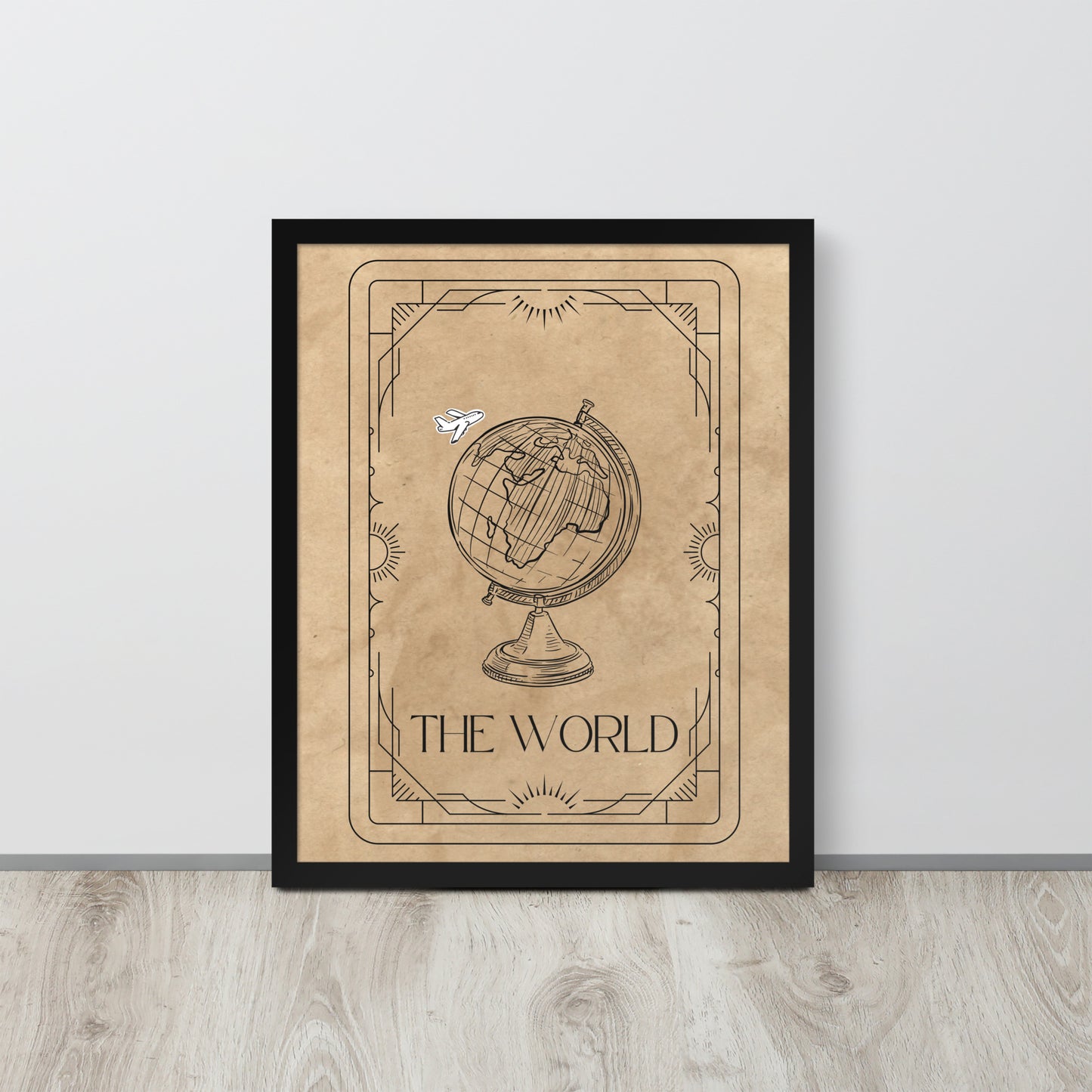 Wall Art Print - Tarot Card - The World-By The Bard