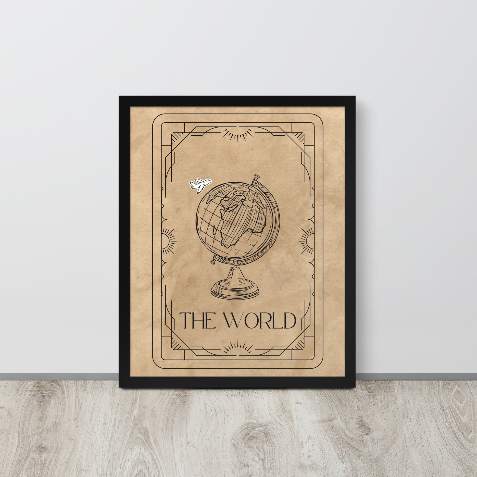 Wall Art Print - Tarot Card - The World-By The Bard