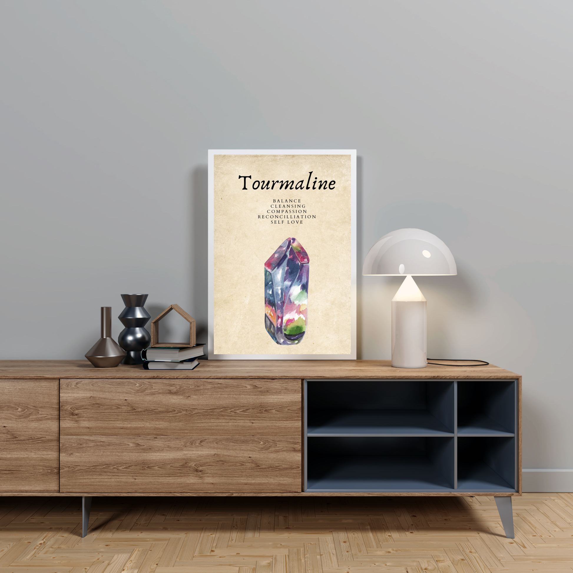 Wall Art Print - Tourmaline-By The Bard