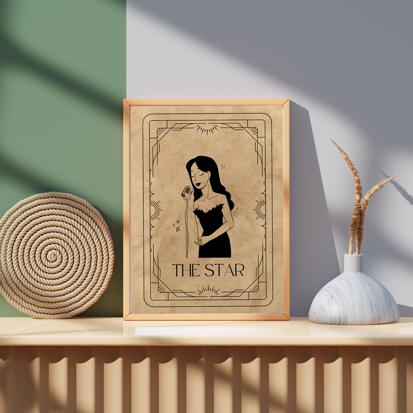 Wall Art Print - Tarot Card - The Star-By The Bard