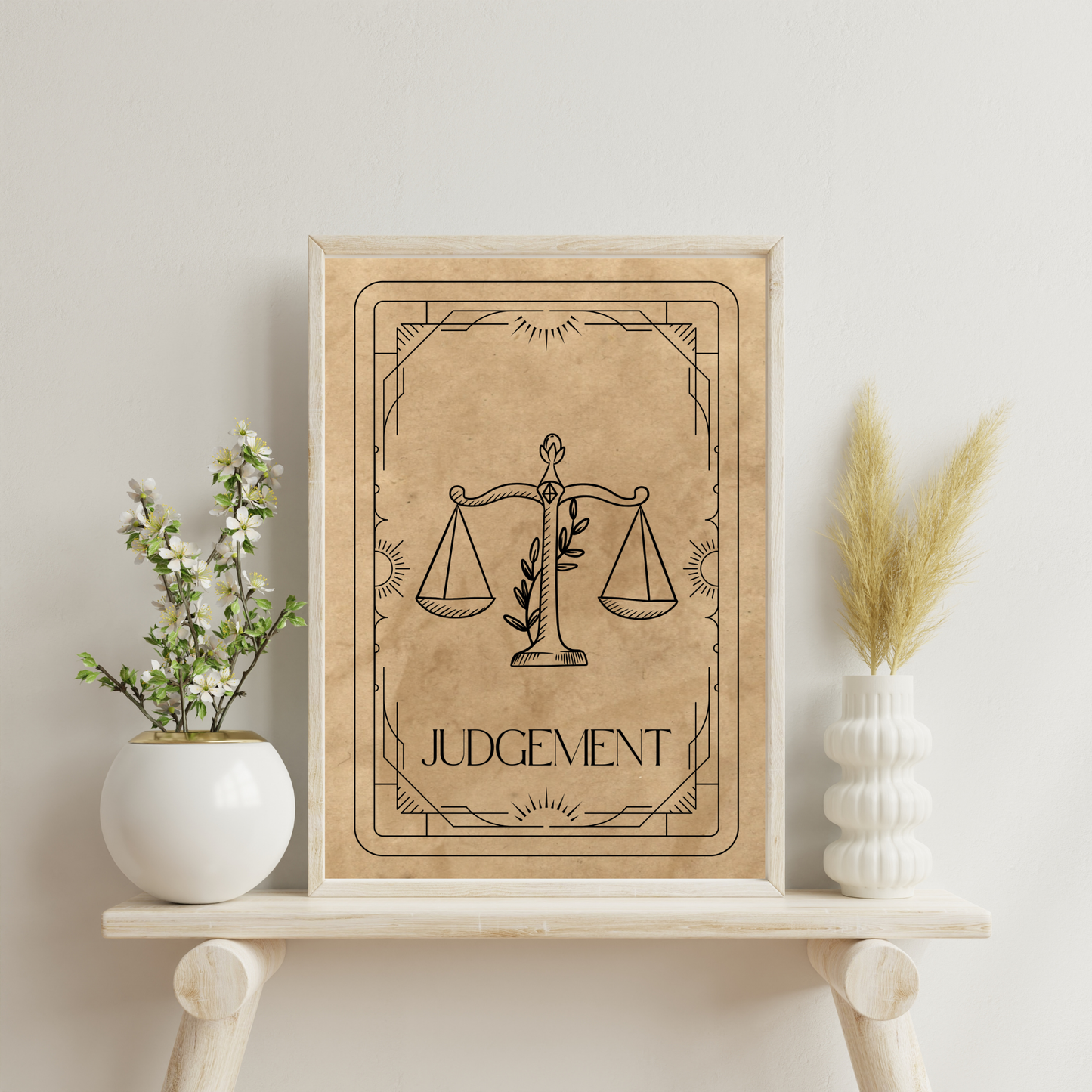 Wall Art Print -  Tarot Card - Judgement