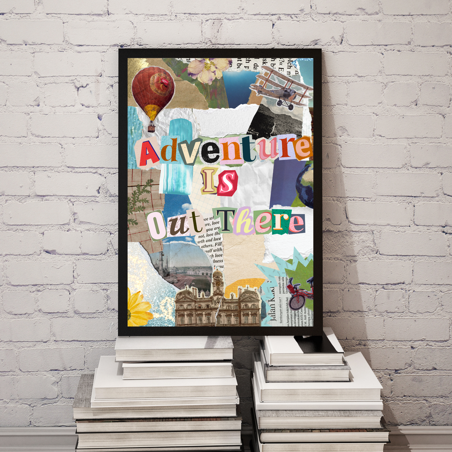 Wall Art Print - Adventure Is Out There-By The Bard