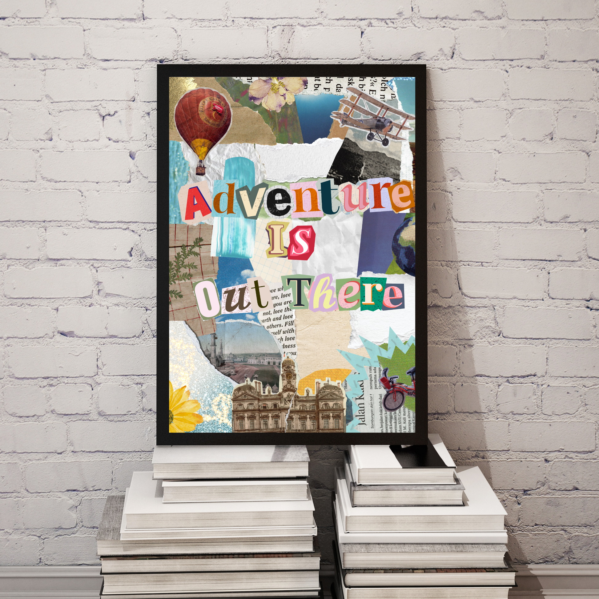 Wall Art Print - Adventure Is Out There-By The Bard