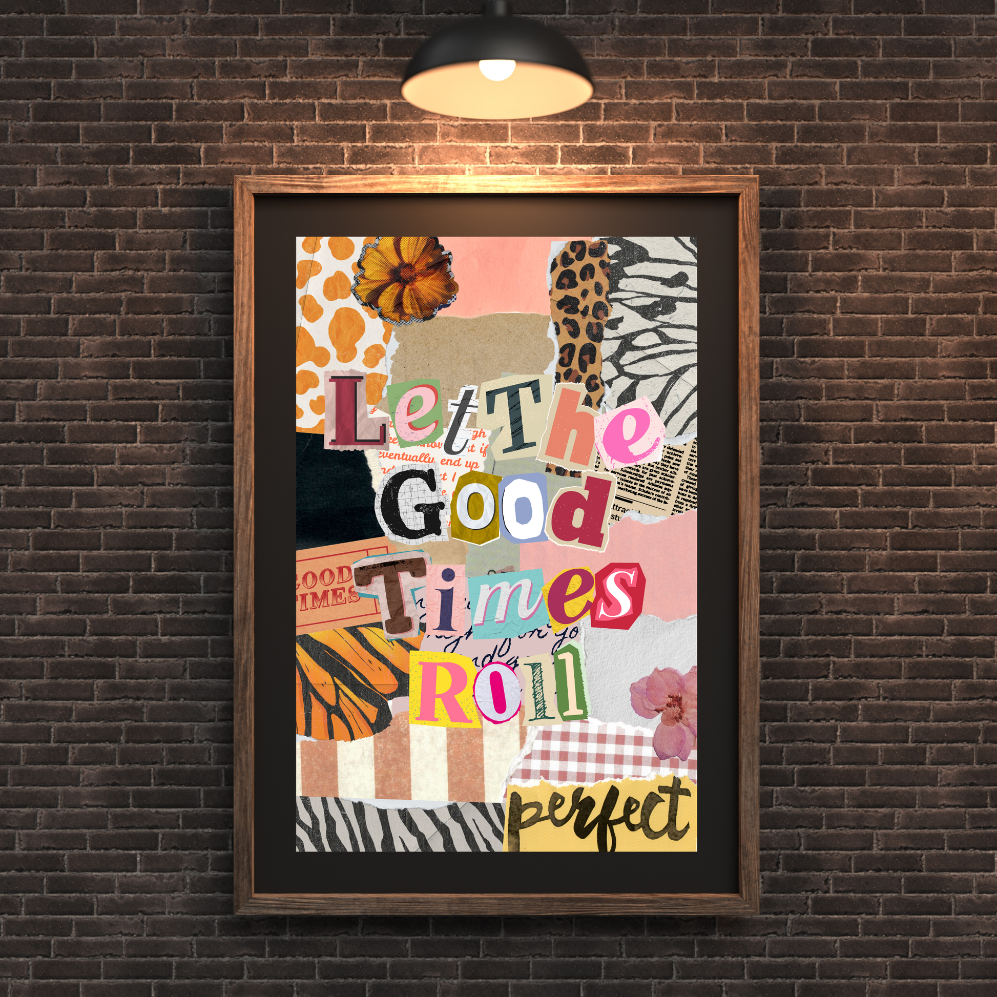 Wall Art Print - Let The Good Times Roll-By The Bard