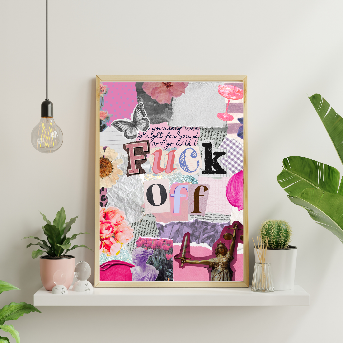 Wall Art Print - F*ck Off-By The Bard