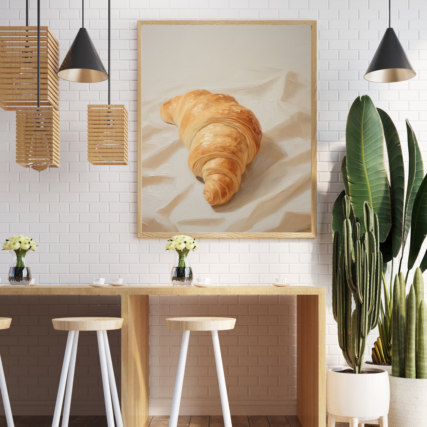 Wall Art Print - Croissant-By The Bard