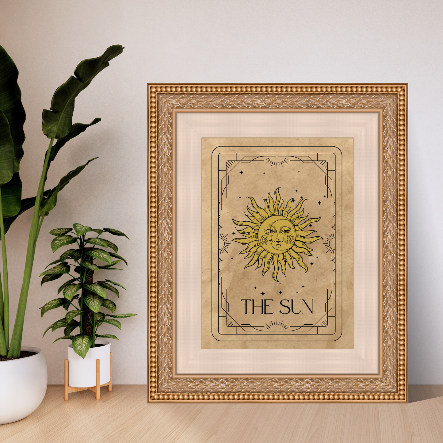 Wall Art Print - Tarot Card - The Sun-By The Bard