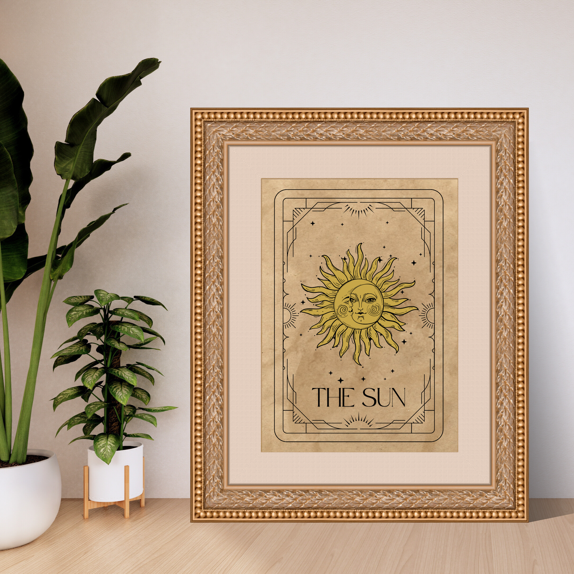 Wall Art Print - Tarot Card - The Sun-By The Bard