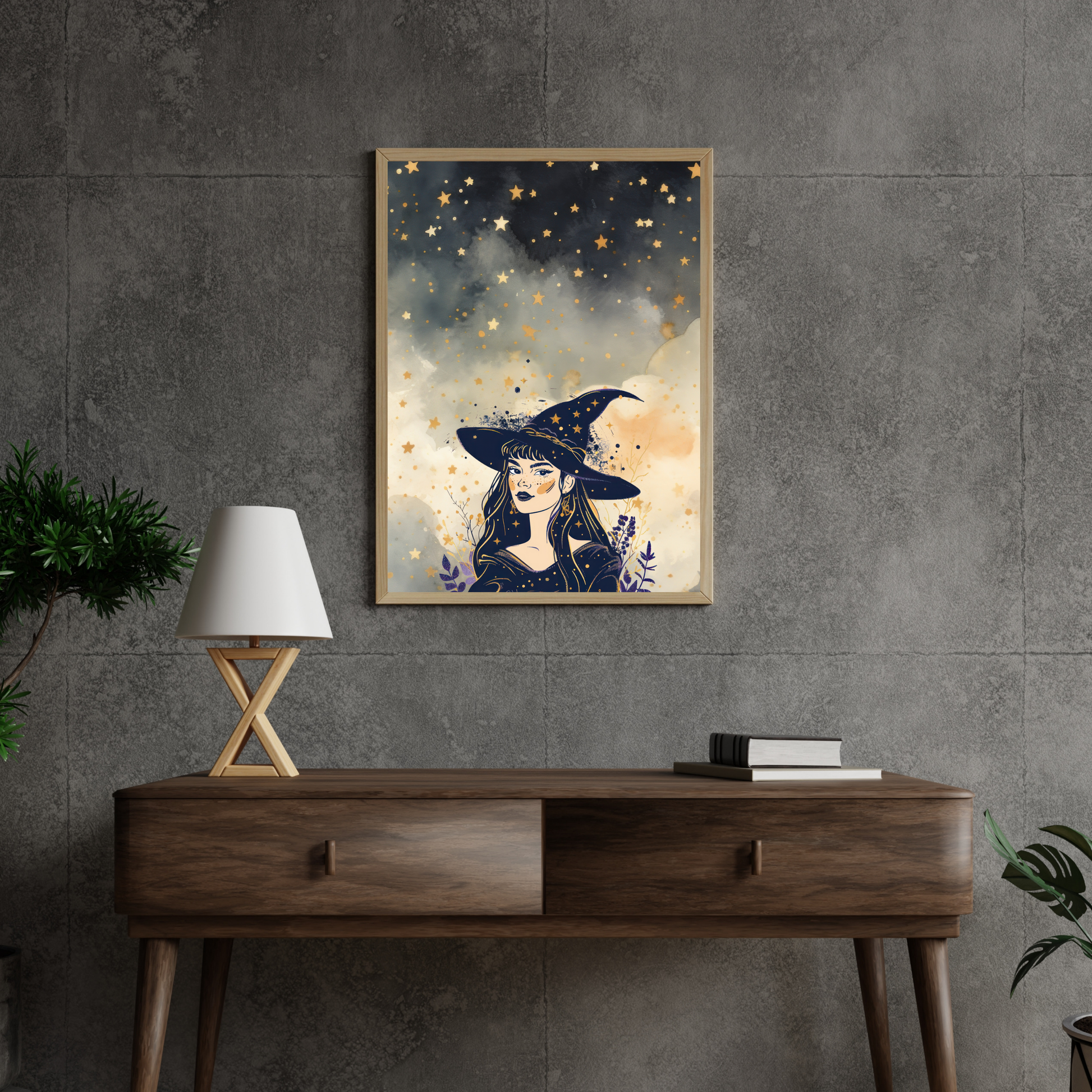 Wall Art Print - Celestial Witch-By The Bard