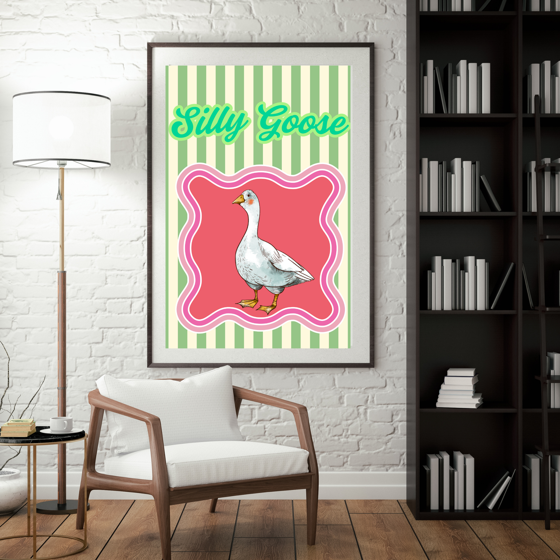 Wall Art Print - Silly Goose-By The Bard