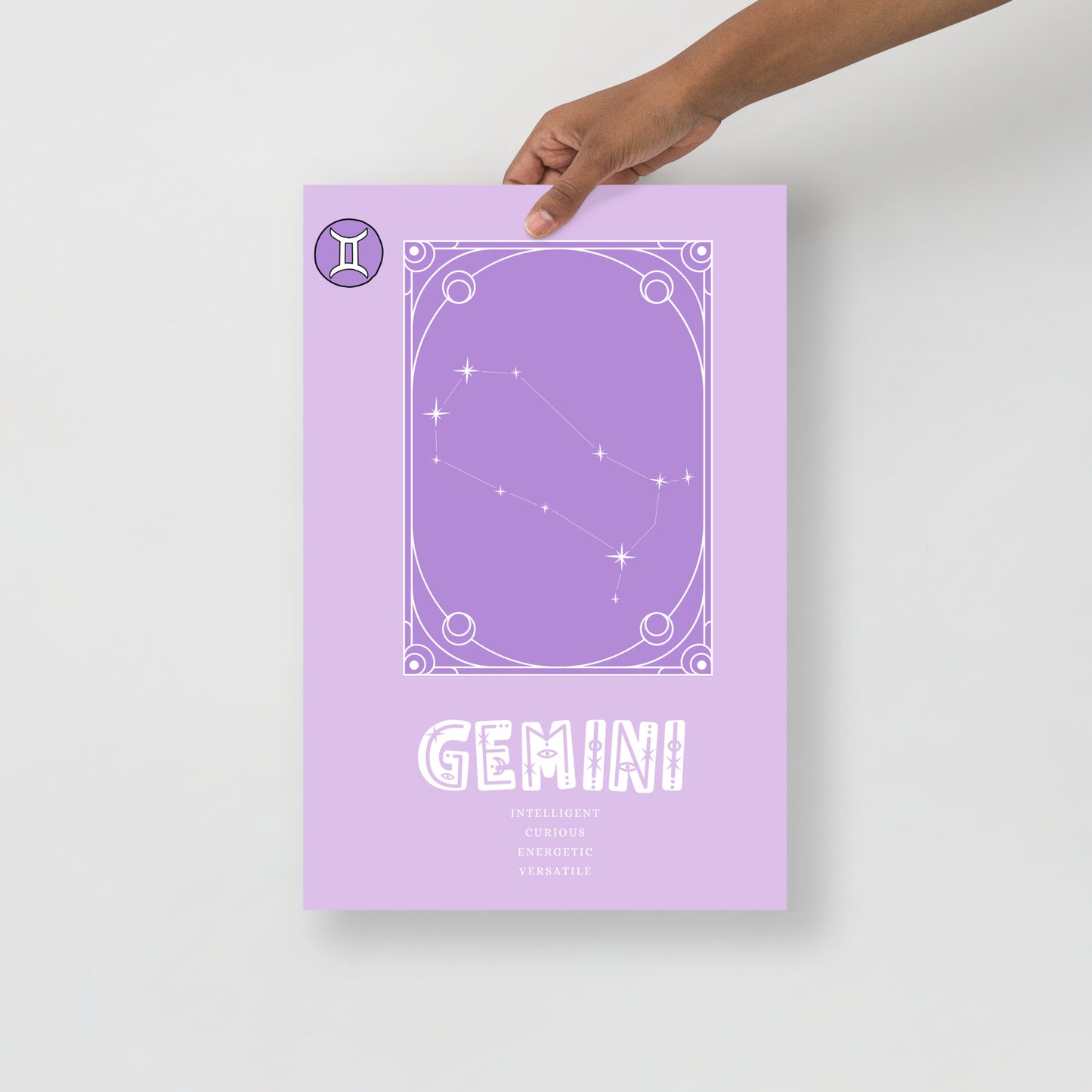Wall Art Print - Zodiac - Gemini-By The Bard