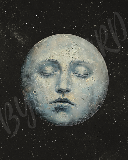 Wall Art Print - Lunar Dreams-By The Bard
