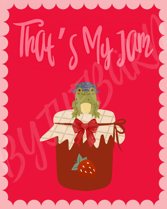 Wall Art Print - That's My Jam-By The Bard