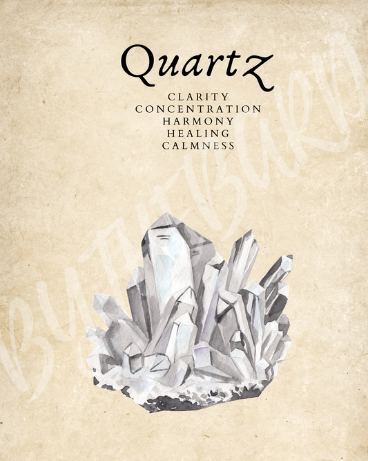 Wall Art Print - Quartz-By The Bard