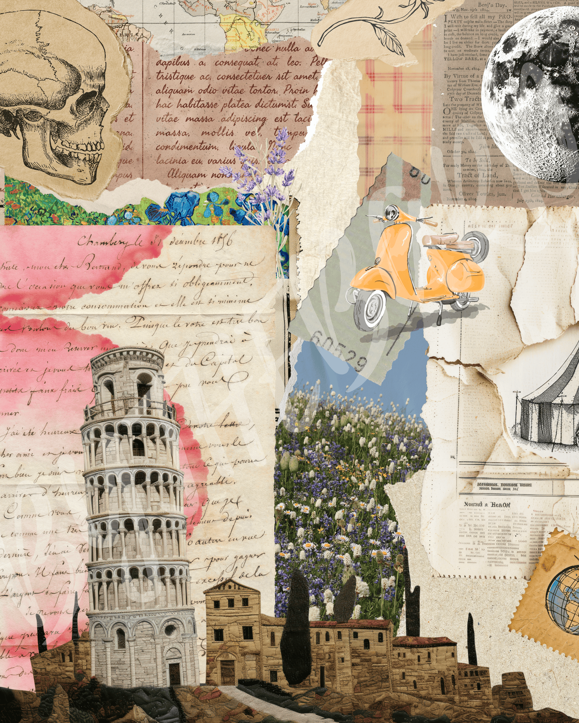 Wall Art Print - La Dolce Vita-By The Bard