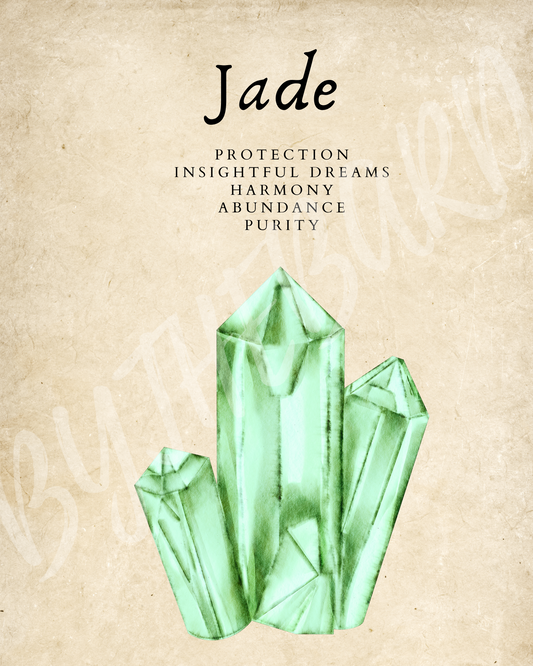 Wall Art Print - Jade-By The Bard