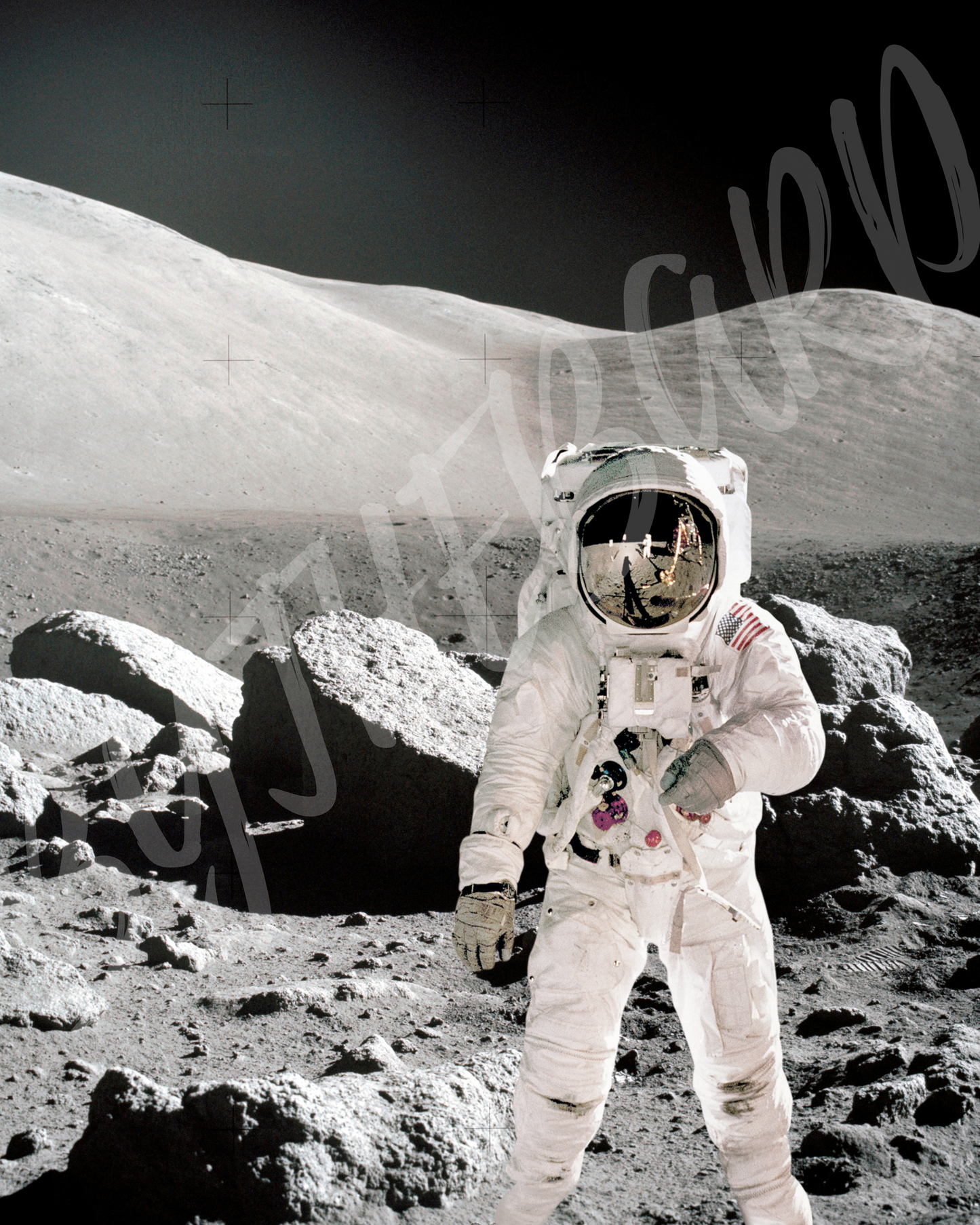 Wall Art Print - Moon Explorer-By The Bard