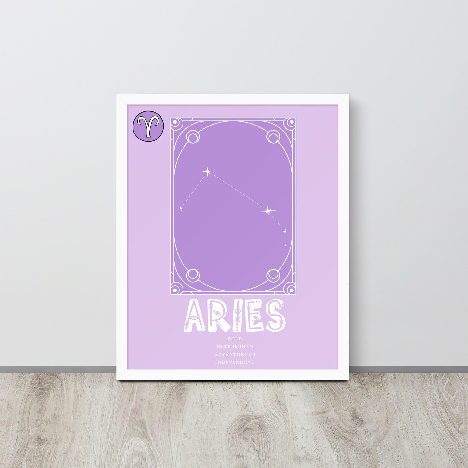 Wall Art Print - Zodiac - Aries-By The Bard