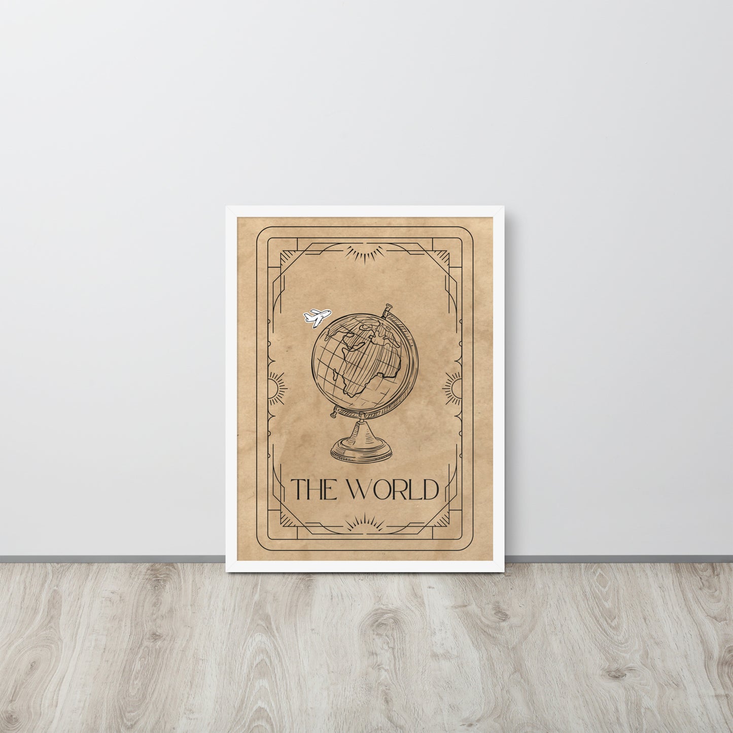 Wall Art Print - Tarot Card - The World-By The Bard