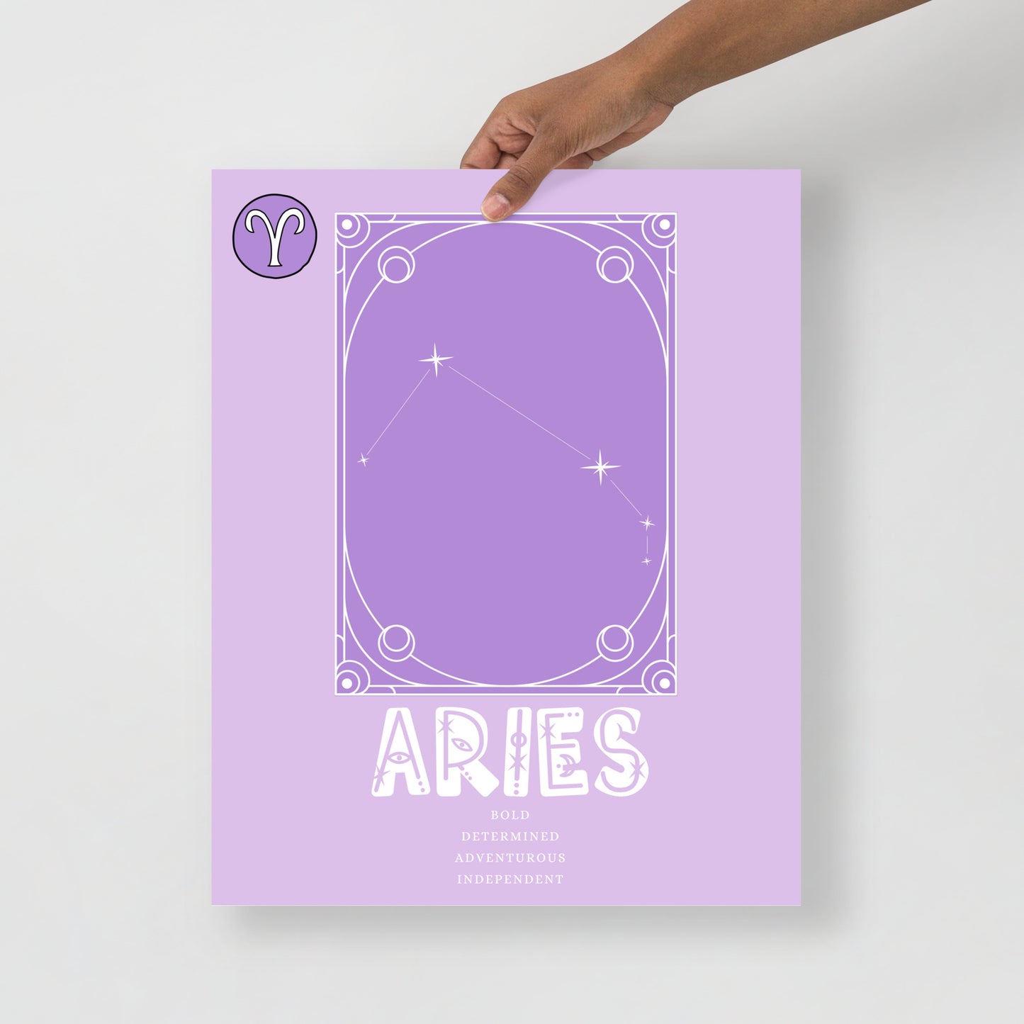 Wall Art Print - Zodiac - Aries-By The Bard