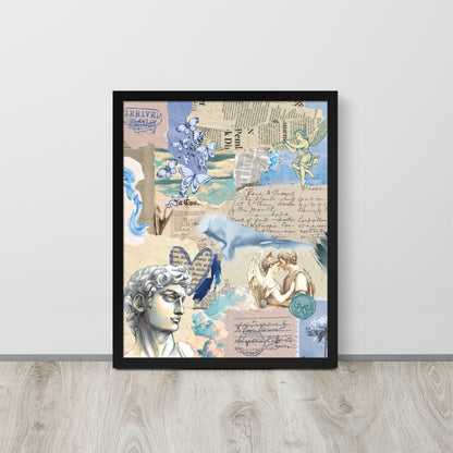 Wall Art Print - Neo Classical Romantic Greco-Roman Collage-By The Bard