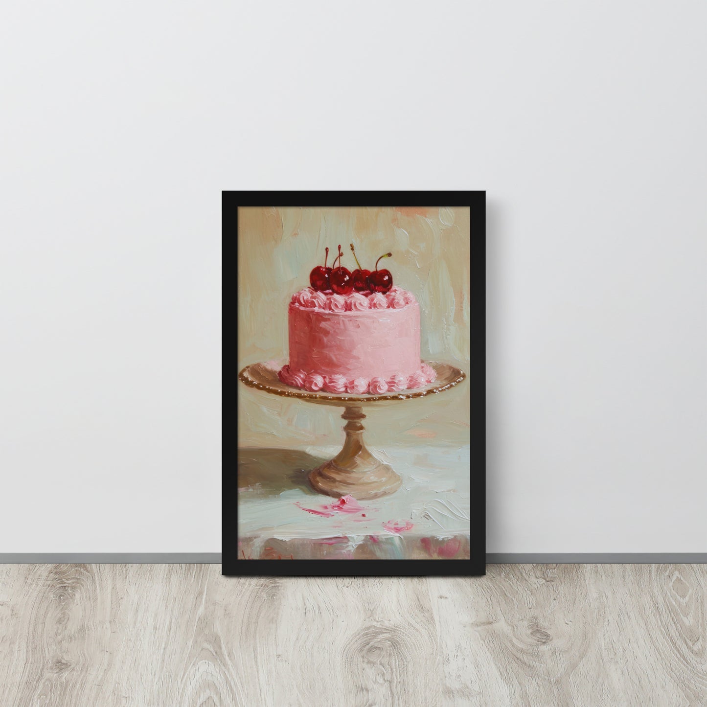 Wall Art Print - Cherry Gateau-By The Bard