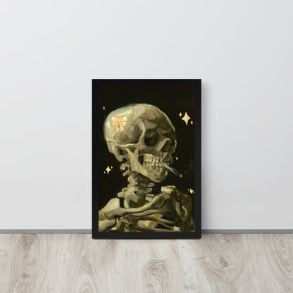 Wall Art Print - Coquette Skeleton-By The Bard