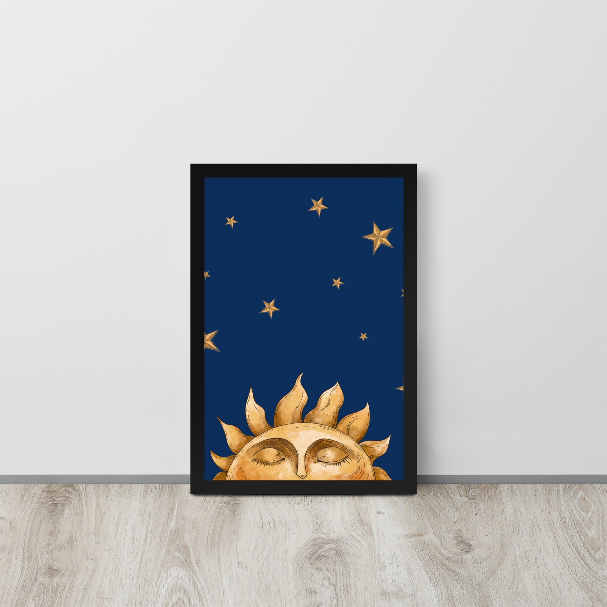 Wall Art Print - Vintage Sun-By The Bard