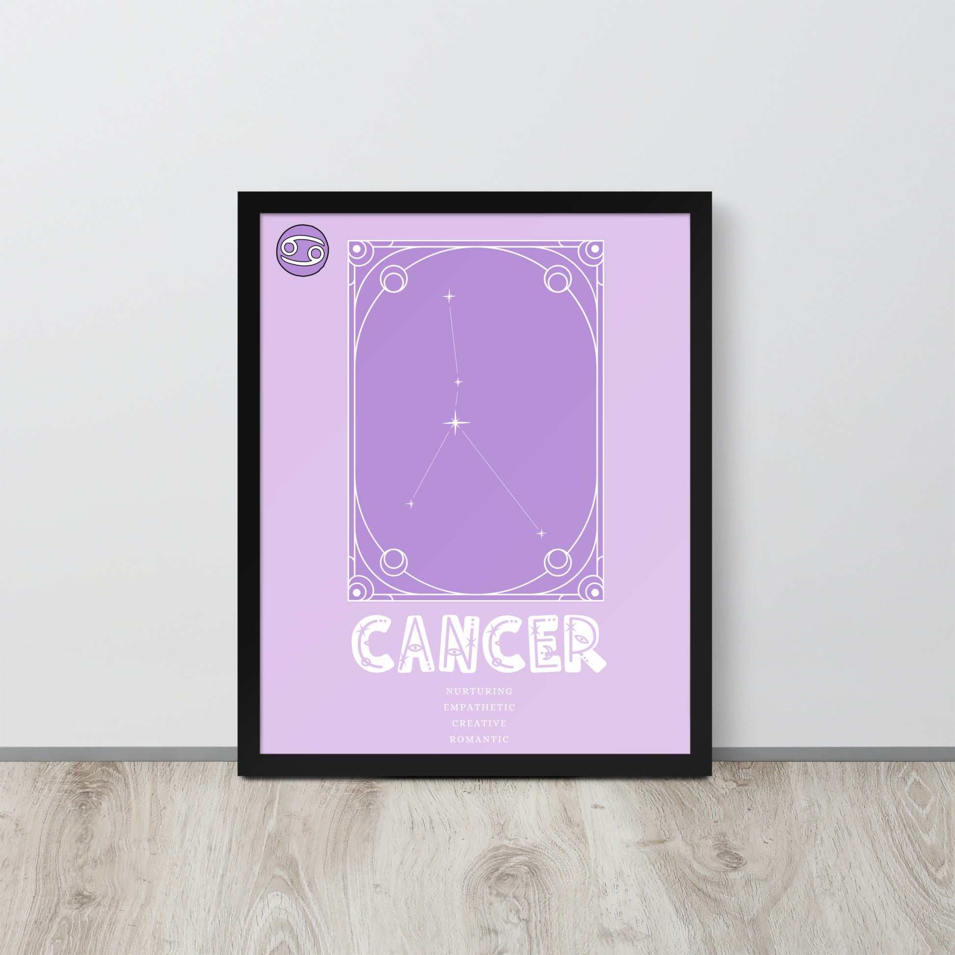 Wall Art Print - Zodiac - Cancer-By The Bard