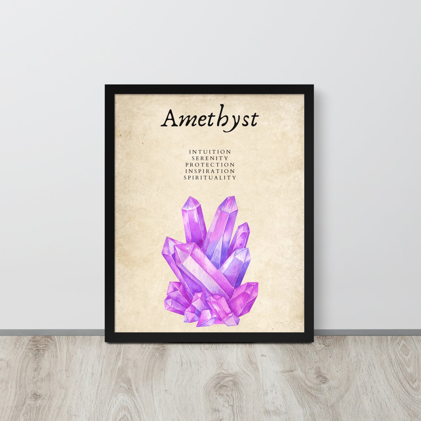 Wall Art Print - Amethyst-By The Bard