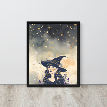 Wall Art Print - Celestial Witch-By The Bard