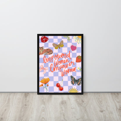 Wall Art Print - Empowered Women Empower Women-By The Bard