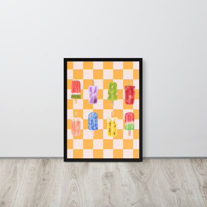 Wall Art Print - Ice Lolly-By The Bard