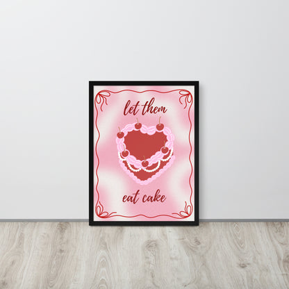 Wall Art Print - Let Them Eat Cake-By The Bard