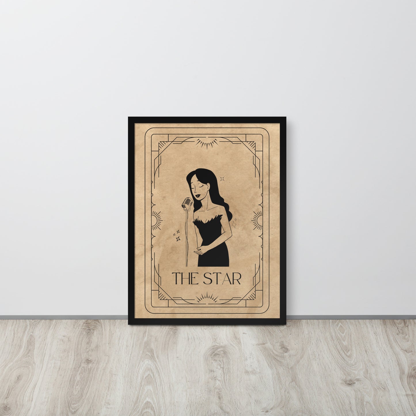 Wall Art Print - Tarot Card - The Star-By The Bard